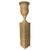 Rattan Urn Pedestal Planter | Putti Fine Furnishings 