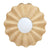 Scalloped Rattan Mirror | Putti Fine Furnishings 