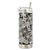 Jacqueline Kent Crystal Tumbler - Flower Power Black
