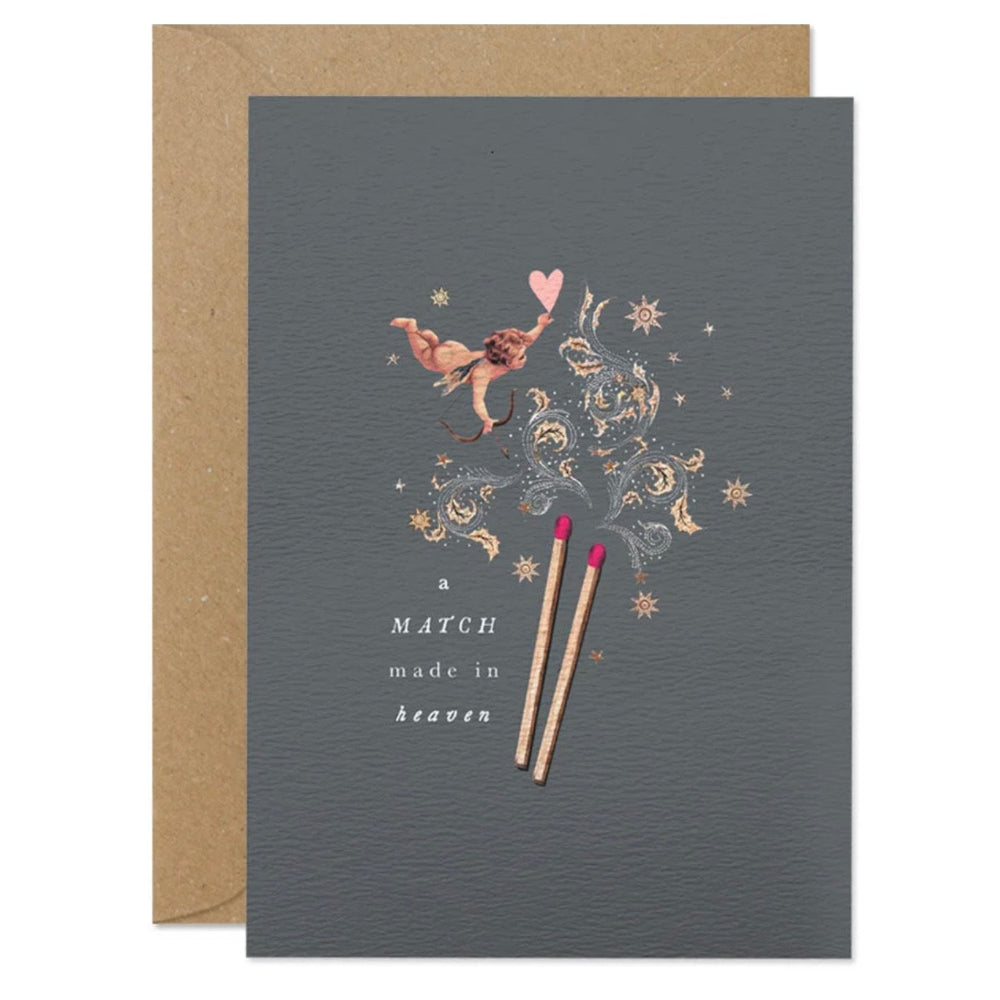 Match Made in Heaven Greeting Card | Putti Celebrations 