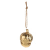 Gold Ceramic Acorn Ornament