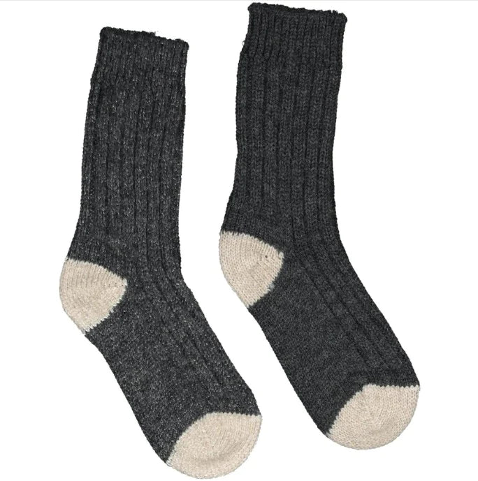 Merino Wool Men's Socks - Charcoal
