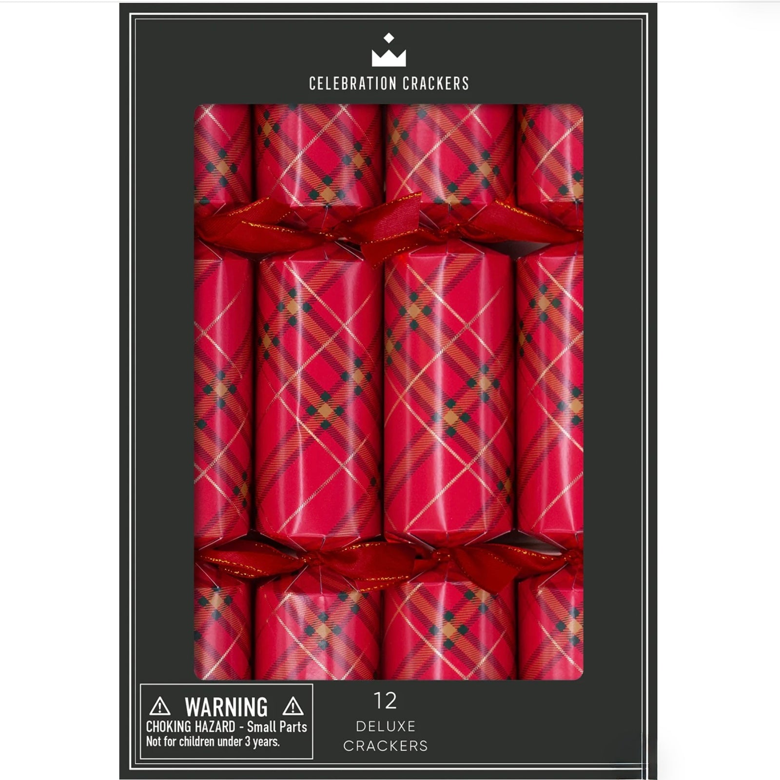 Red Plaid Crackers
