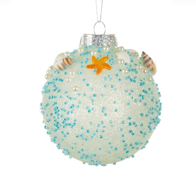 Aqua Ocean Bauble Ornament | Putti Christmas Decorations