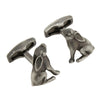 Pewter Tone Hare Cufflinks | Putti Fine Fashions
