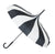 Soak London Classic Pagoda Umbrella - Black and Cream | Putti Fine Fashions 