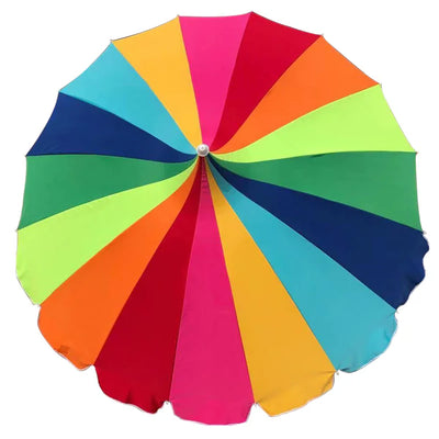 Soake UK Rainbow Garden Parasol Umbrella | Putti Fine Furnishings