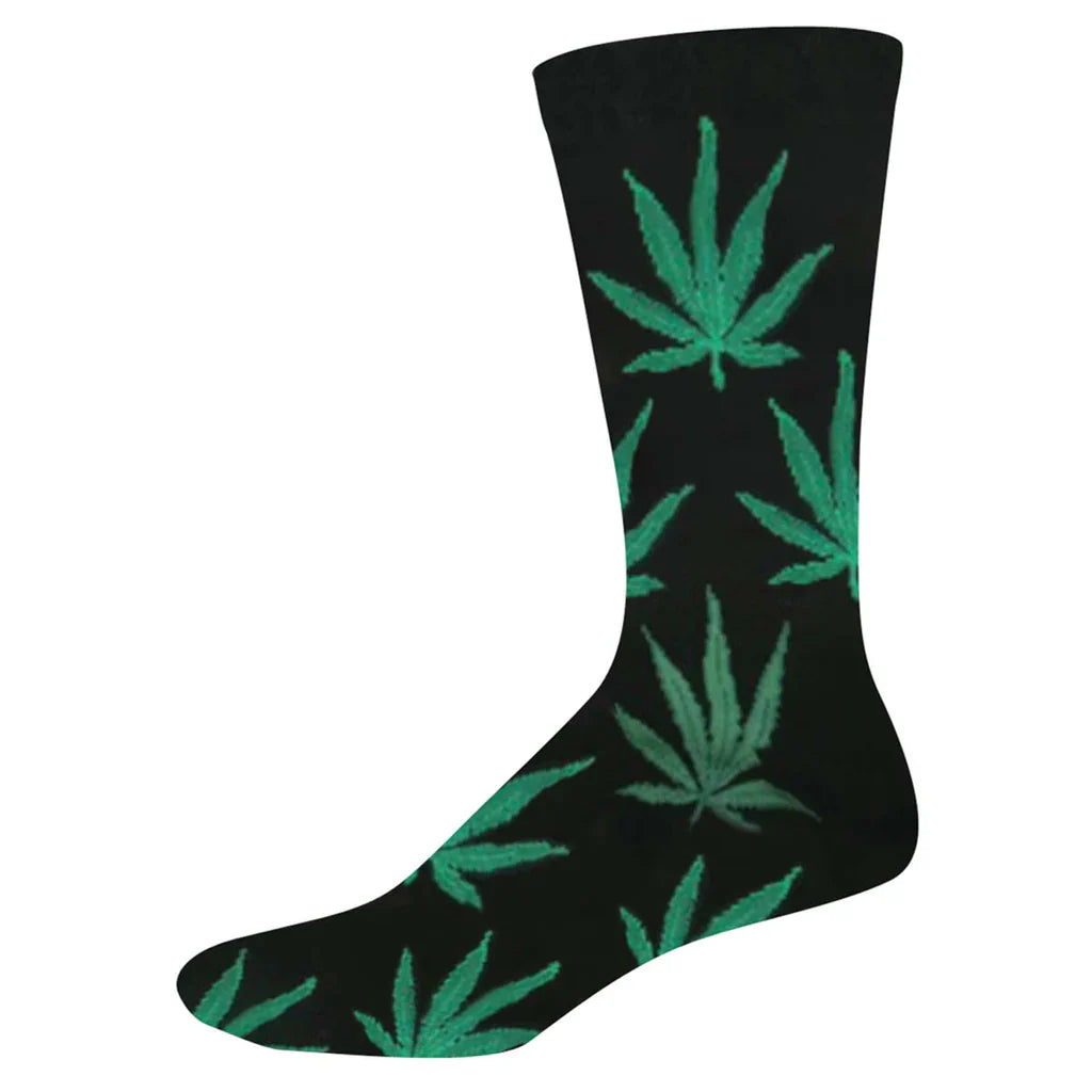 Socksmith "Pot" Men's Socks - Black  | Putti fine Fashions 