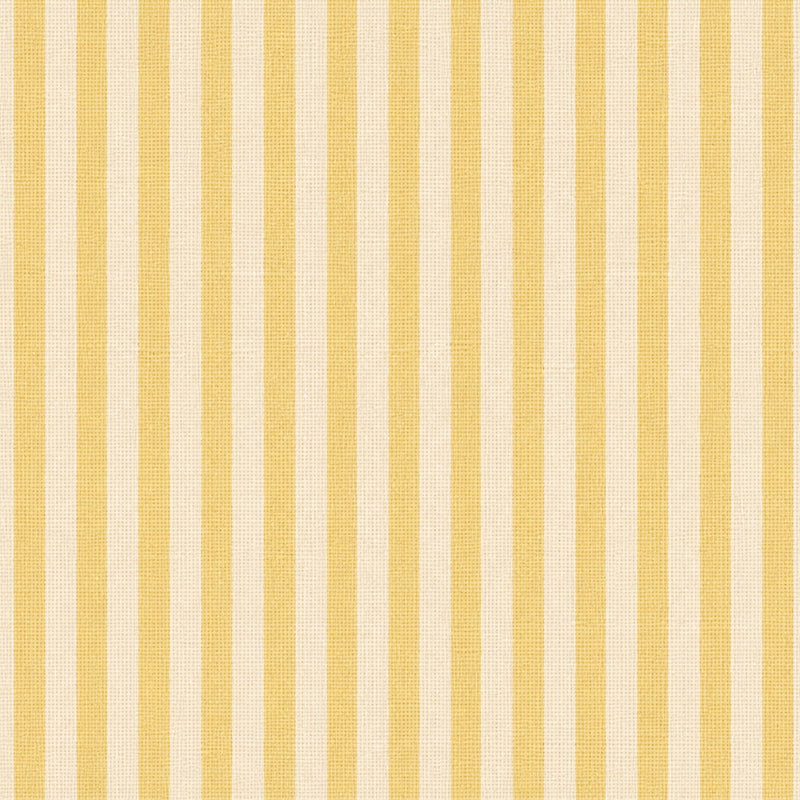 Stripe Linen Shirt Dress - Yellow and White | Putti Fine Fashions 