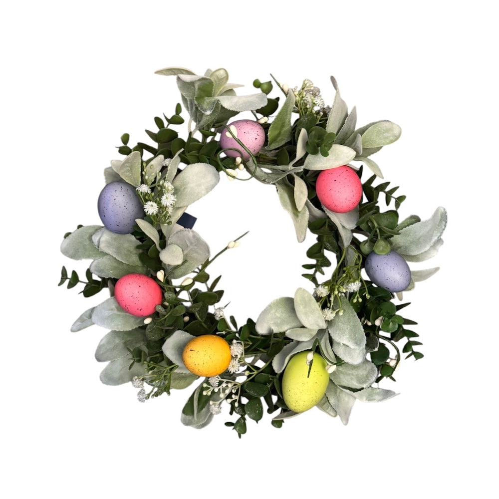 Egg Foliage Small Wreath Ring