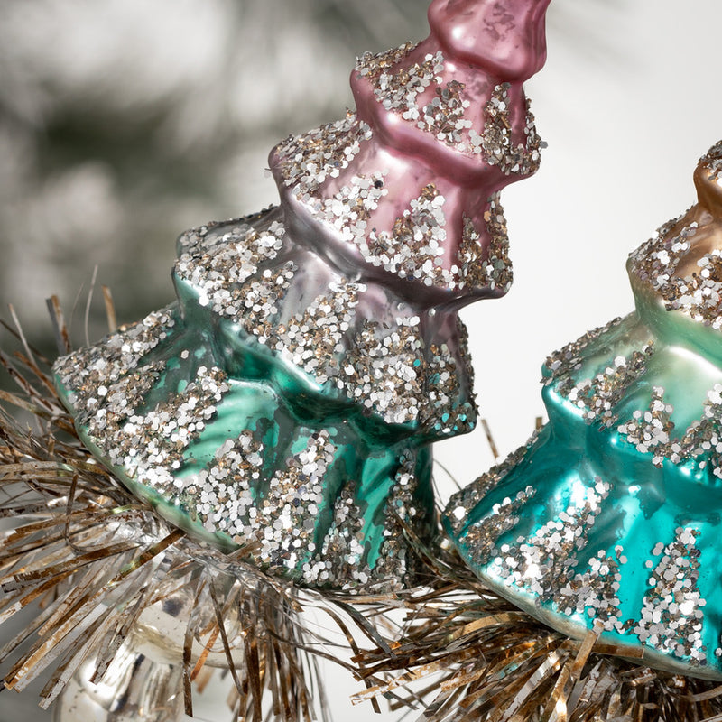 Vintage Tree Finial Ornament  | Putti Christmas Decorations 