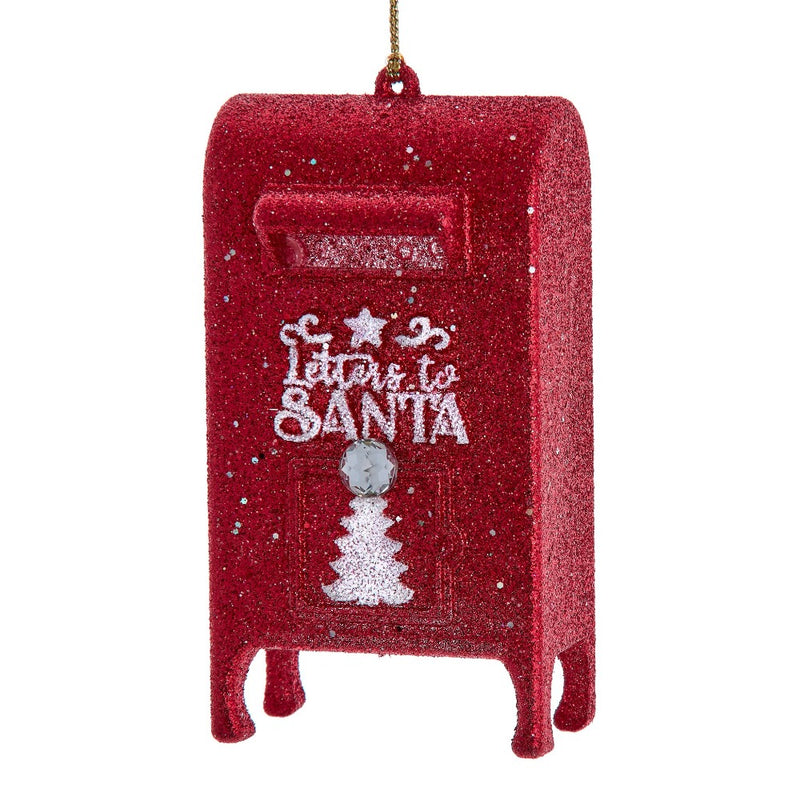 Leters To Santa Mailbox Ornament