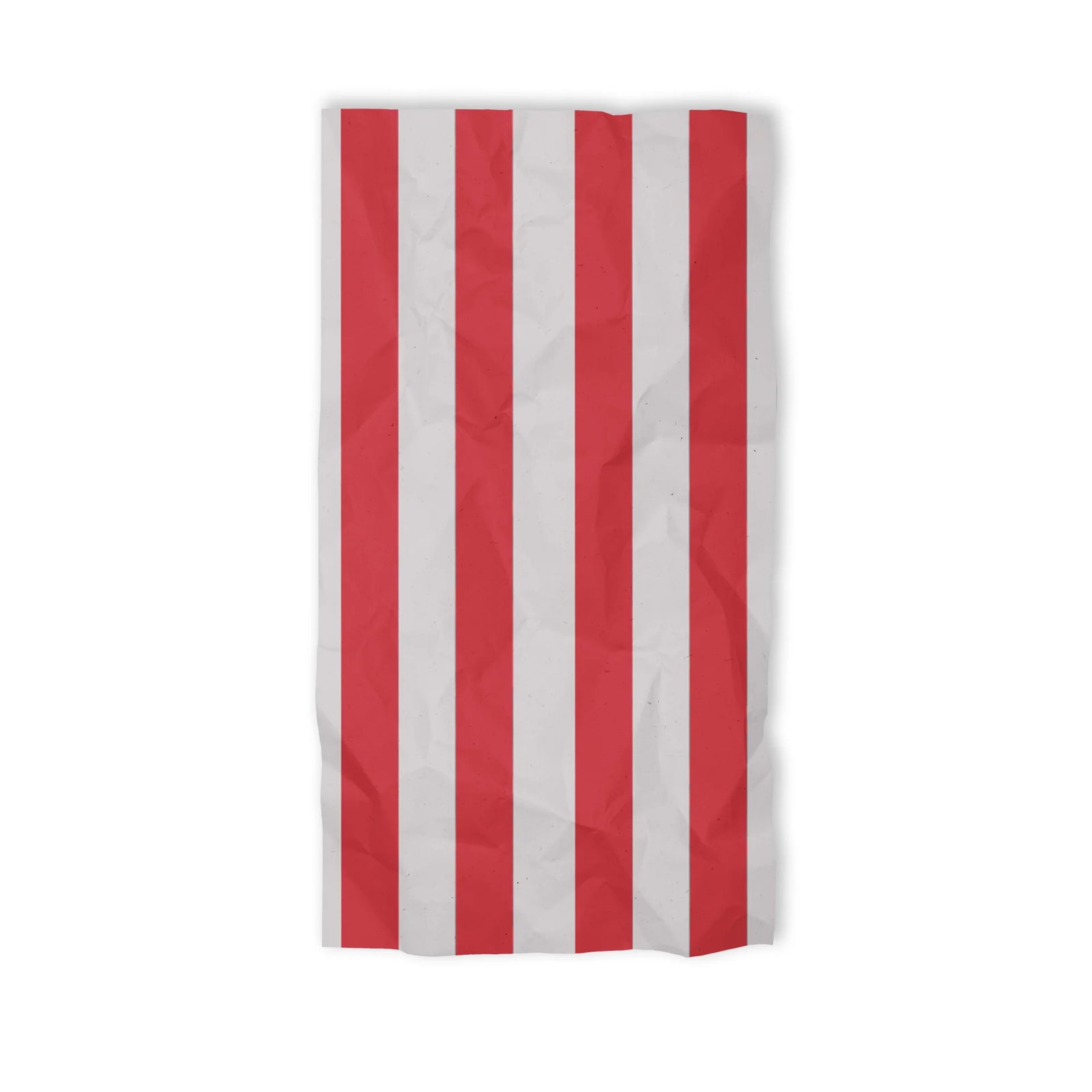 Red and White Stripe Tissue Paper Pack