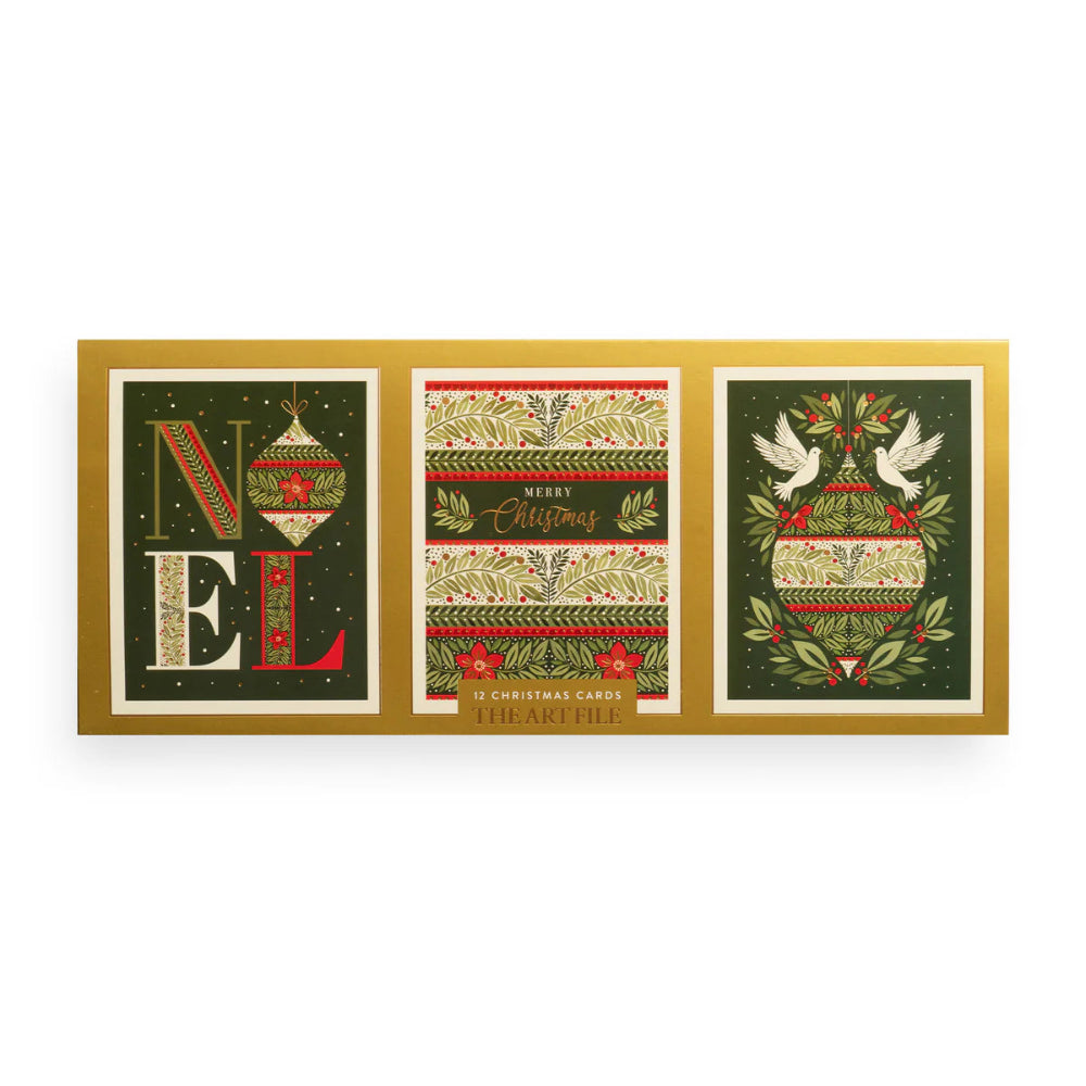 Noel Trio Boxed Christmas Cards