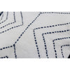 Navy Geometric Indoor/Outdoor Pillow | Putti Fine Furnishings