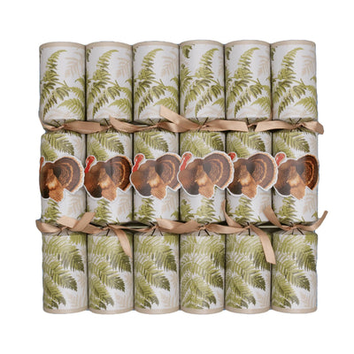 Turkey Among Ferns Fall Crackers | Putti Thanksgiving Celebrations