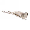 Glitter Champagne Feather Bird with Clip | Putti Celebrations Canada