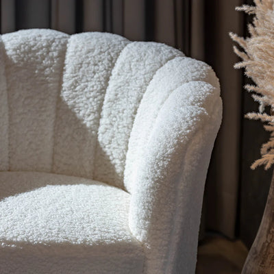 Alder Arbor Ivory Arm Chair