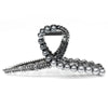 Victorian Hematite Pearl Hair Clip | Putti Fine Fashions
