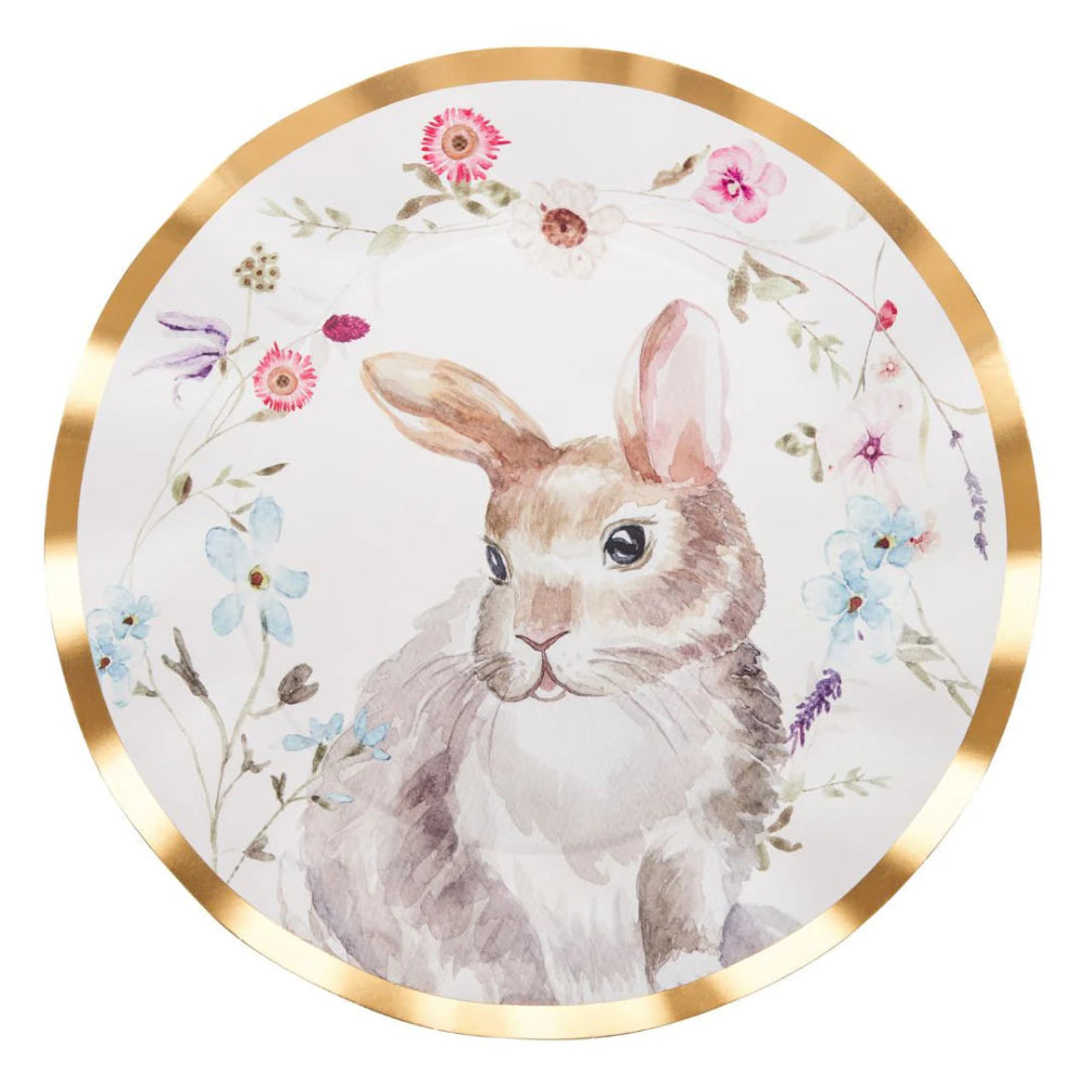 Sophistiplate Charming Easter Wavey Paper Dinner Plate