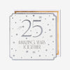 25 Amazing Years Together Pearl Anniversary Card