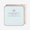 Diamond So Happy For You Engagement Card