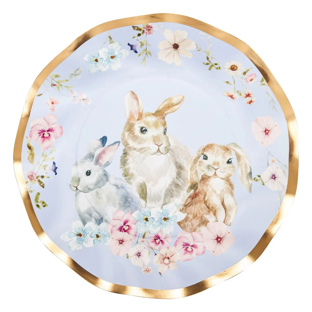 Sophistiplate Charming Easter Wavey Paper Side Plate
