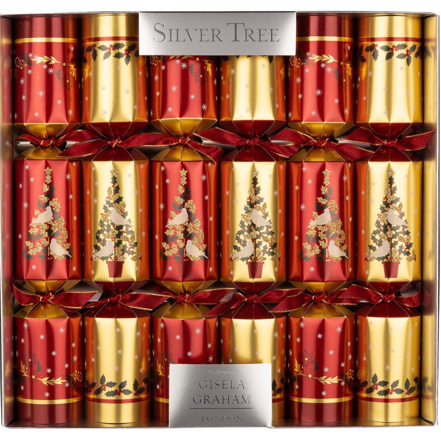 Walpert Gisela Graham Turtle Doves Christmas Crackers | Putti Fine Furnishings 