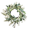 White Sweet Pea Wreath | Putti Fine Furnishings Canada
