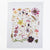 Pressed Flower Tea Towel - Winter
