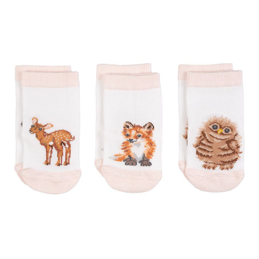 Wrendale "Little Forest" Baby Socks | Le Petite Putti