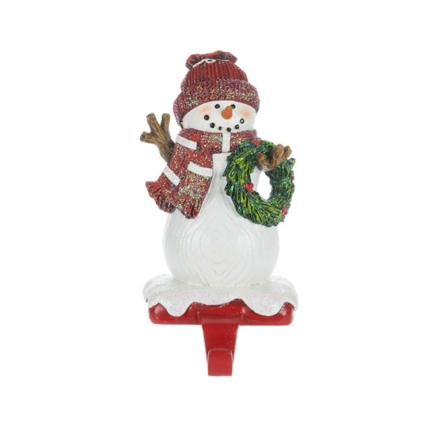 Snowman Stocking Holder | Putti Christmas Celebrations Canada