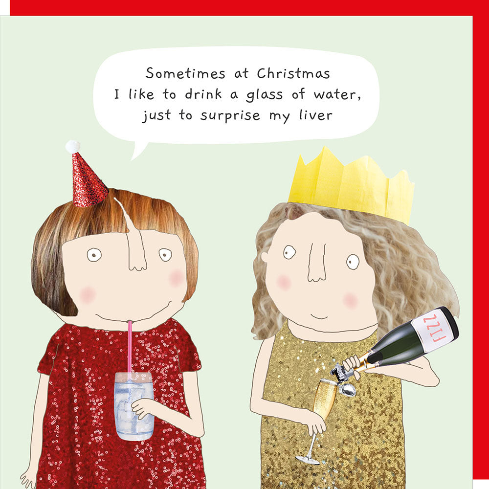 Rosie Made a Thing Christmas Card - Surprise Liver  | Putti Christmas Celebrations 