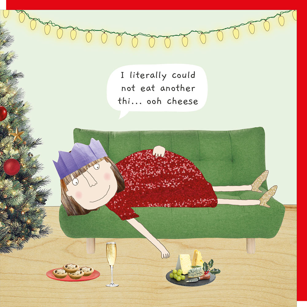 Rosie Made a Thing Christmas Card - Ooh Cheese | Putti Christmas Canada 