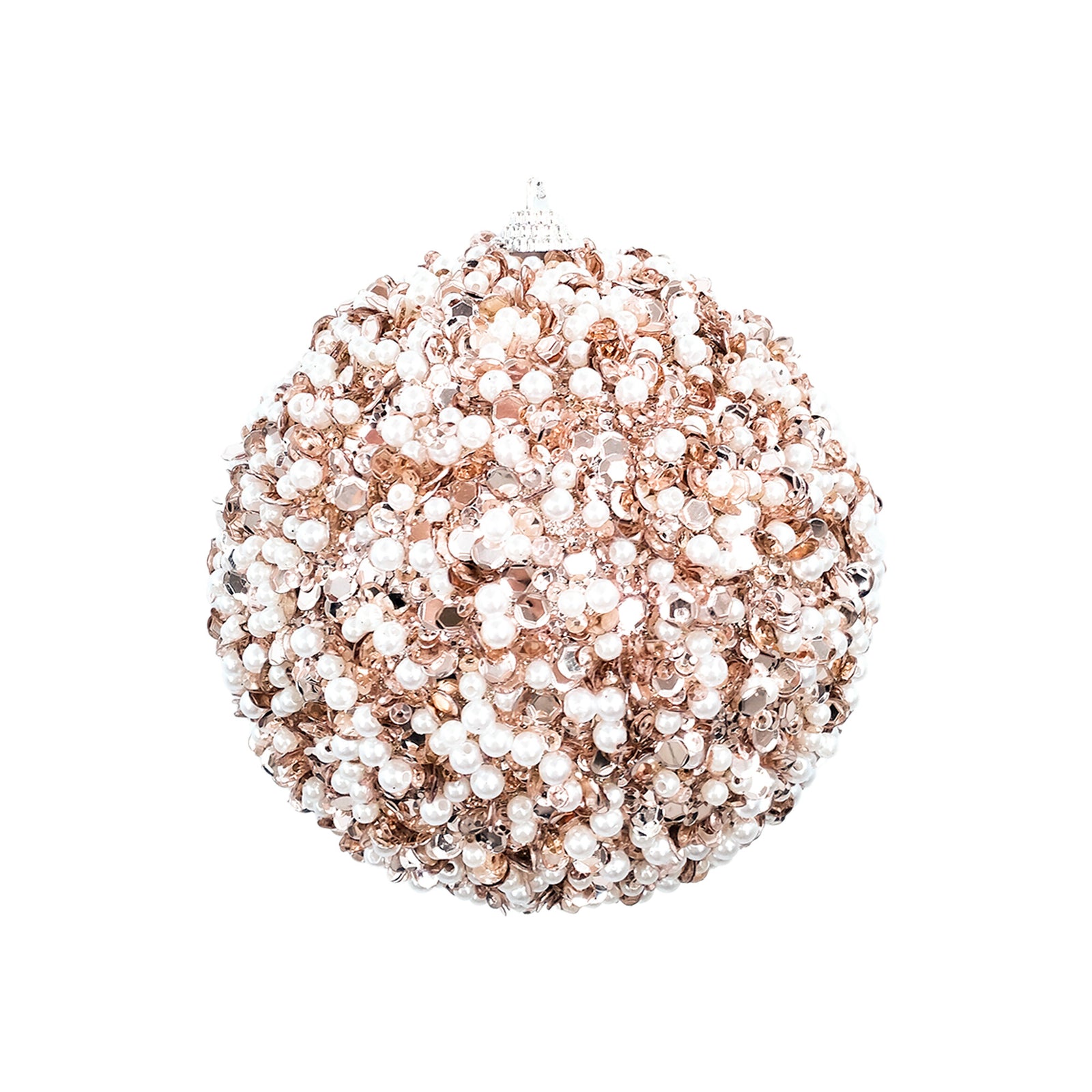 Champagne with Beads Ball Ornament | Putti Christmas Decorations 