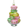 Macaroons on Pedestal Glass Ornament | Putti Christmas
