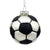 Soccerball Glass Ornament