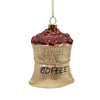 Coffee Beans Glass Ornament | Putti Fine Furnishings