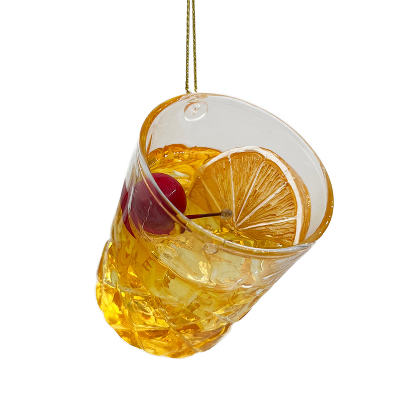 Whisky Sour Glass Ornament