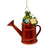 Red Watering Can with Flowers | Putti Christmas Decorations