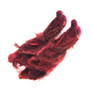 Burgundy Feather Bird with Clip