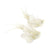 Ivory Feather Bird with Pearls