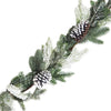 Snow Flocked Pine Garland