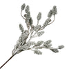 Flocked Pine Needle Spray