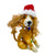 Dog with Lights Felt Ornament