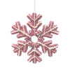 Candy Snowflake Ornament - Pink  | Putti Christmas Decorations