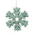 Candy Snowflake Ornament - Mint | Putti Christmas Decorations 