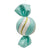 Swirled Candy Ornament - Mint  | Putti Christmas Decorations 