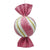 Swirled Candy Ornament - Pink | Putti Christmas Decorations 