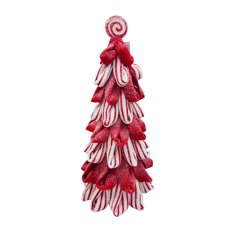 Candy Cane Cone Tree | Putti Christmas Decorations 